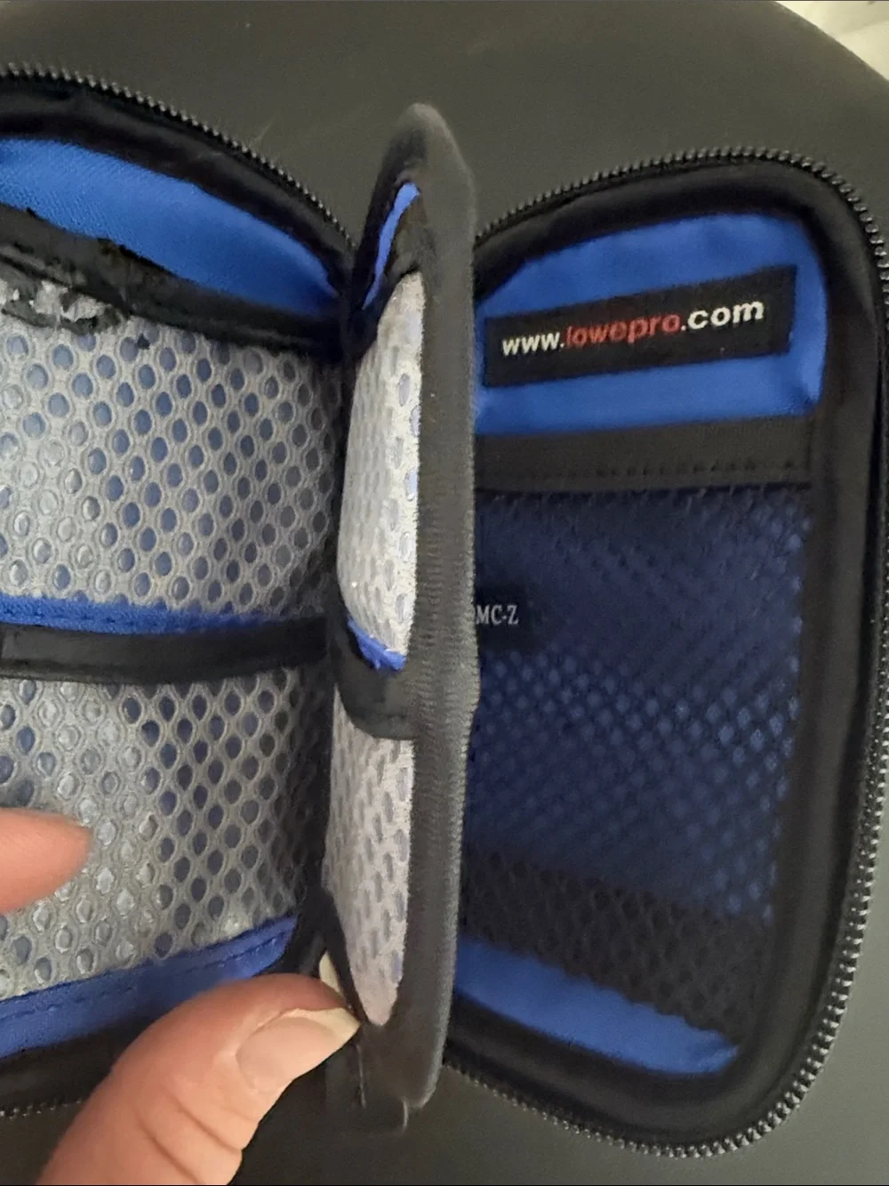 Black Compact Camera Pouch - Protective Travel Case